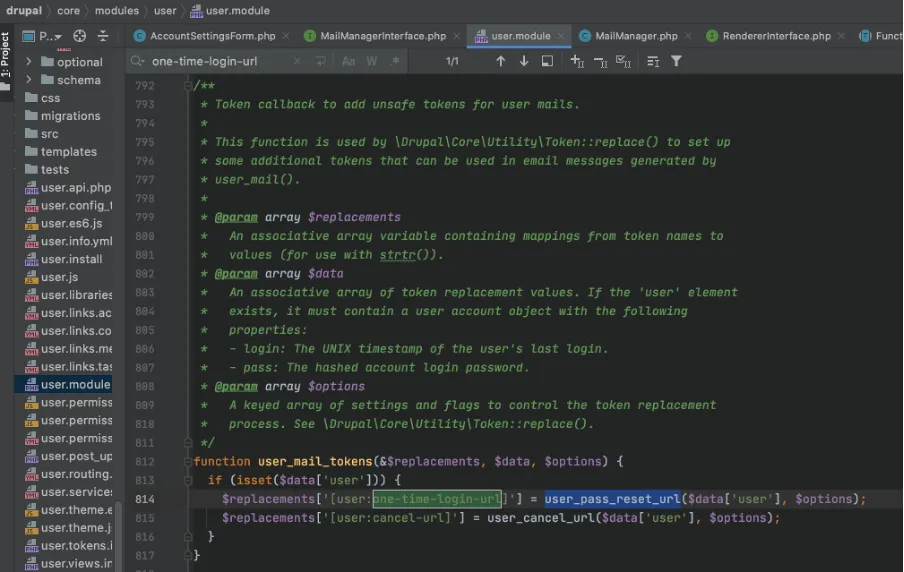 Host header poisoning - vulnerable code 1