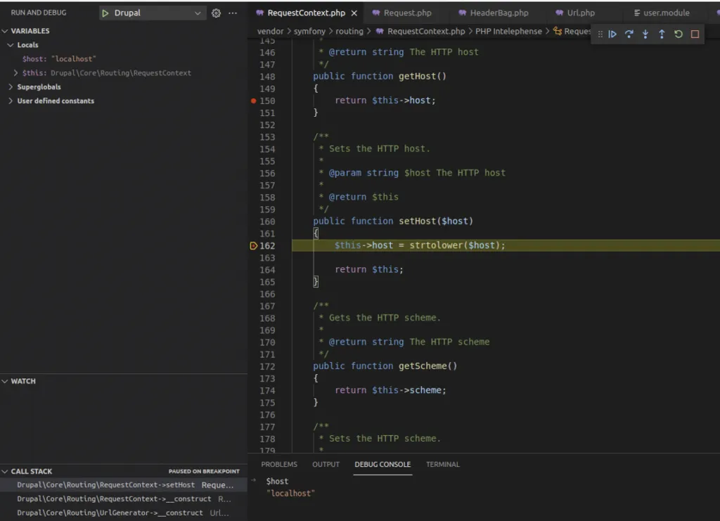 setting Host header value - vulnerable code 5