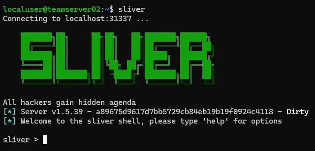 sliver console
